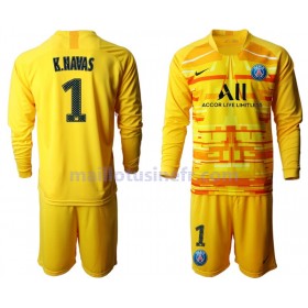 Maillot de Foot Paris Saint-Germain K NAVAS 1 II Gardien 2019-20 Manches Longues - Enfant